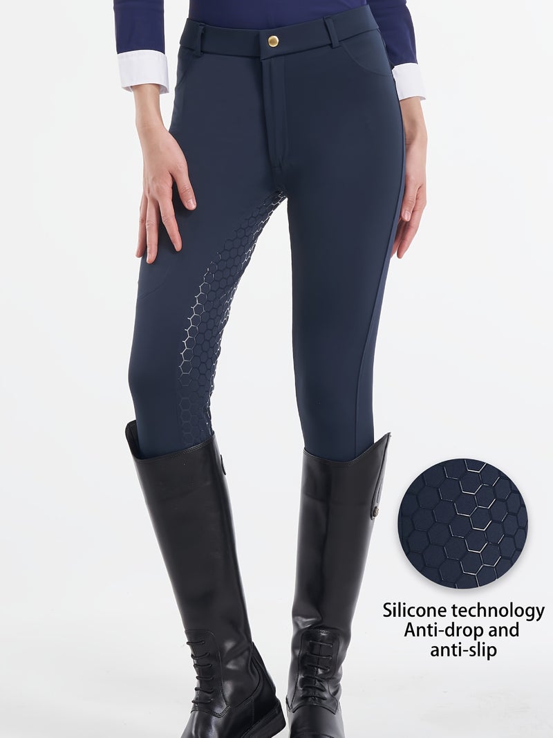 Summer Equestrian Pants Non-Slip Silicone Super Elastic Breathable Men'S And Women'S Competition Knight Pants Knight Competition Training Riding Pants - Image 2